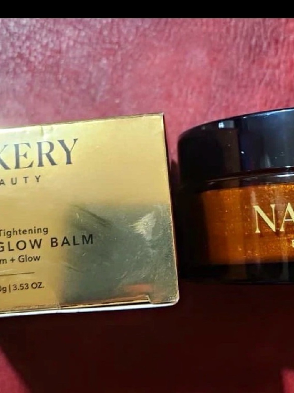 Nakery Beauty Beach Glow Balm Firming Bronze Neck & Décolleté 3.53oz